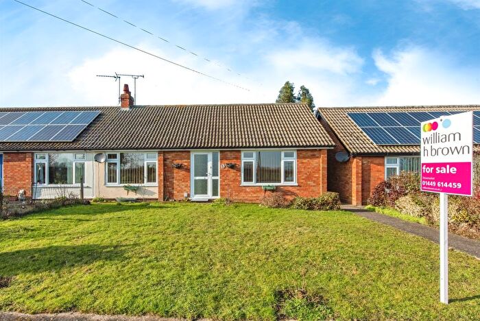 2 Bedroom Semi-Detached Bungalow For Sale In Queens Close, Combs, Stowmarket, IP14