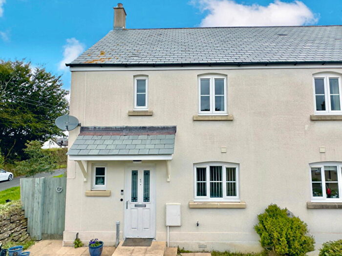 3 Bedroom Semi-Detached House For Sale In Three Corners Close, Camelford, PL32