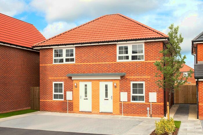 2 Bedroom Semi-detached House For Sale In "Kenley" At Inkersall Road, Staveley, Chesterfield, S43