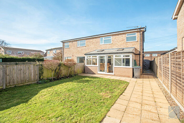 3 Bedroom Semi Detached House For Sale In Woods Close, Hethersett, NR9