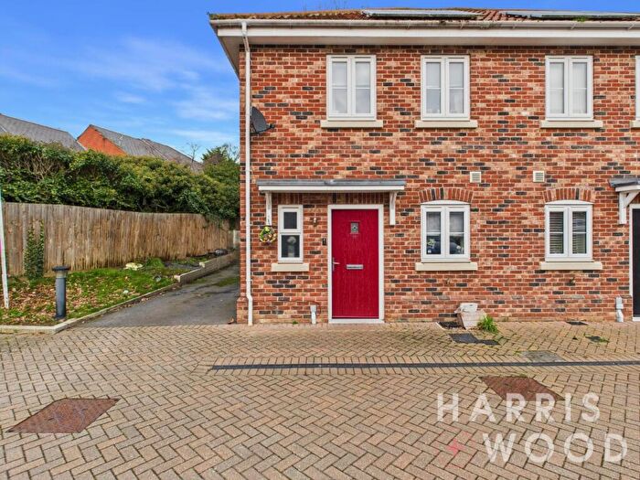2 Bedroom Semi Detached House For Sale In John Castle Way, Colchester, Essex, CO2
