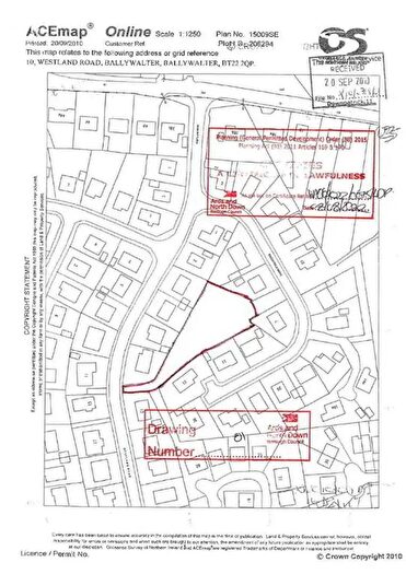 Building Plots For Sale In Site Between, - Westland Road, Newtownards, BT22