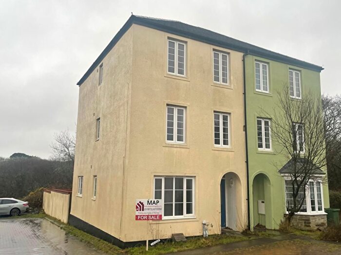 4 Bedroom Semi-Detached House For Sale In Goodern Drive, Truro, Cornwall, TR1