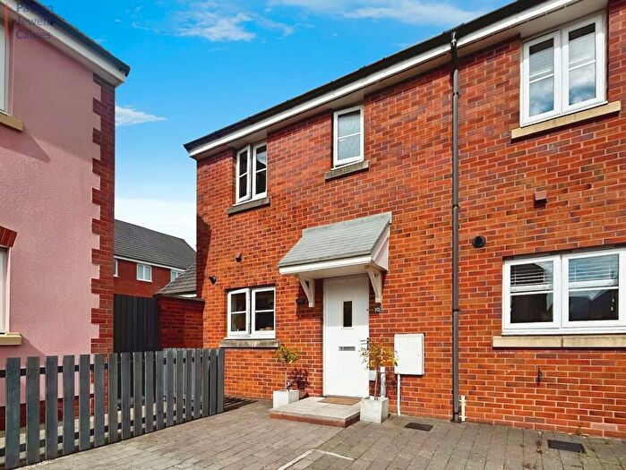 2 Bedroom End Of Terrace House For Sale In Lon Yr Ardd, Coity, Bridgend County., CF35