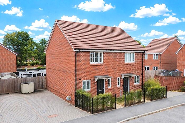 2 Bedroom Semi Detached House For Sale In Benham Place, Tadley, Hampshire, RG26