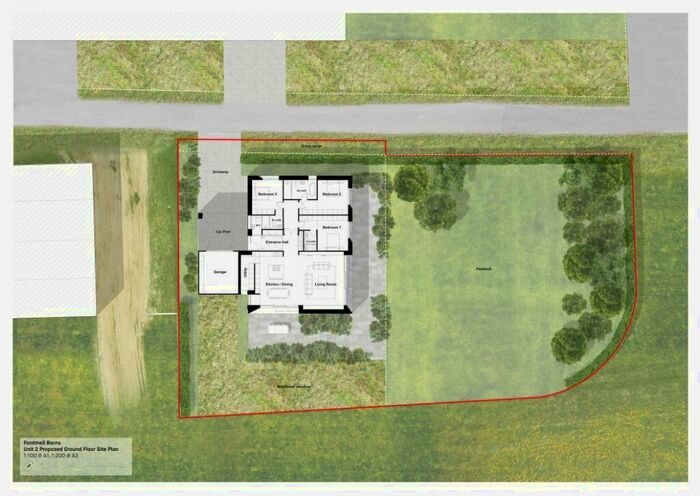 Plot For Sale In Fontmell Parva, Blandford Forum, Dorset, DT11