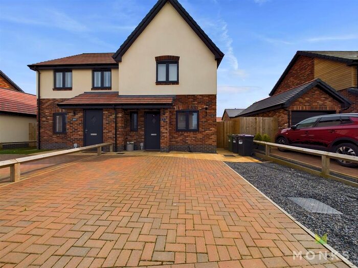 3 Bedroom Semi-Detached House For Sale In Hornbeam Close, Morlas Meadows, St Martins, SY11