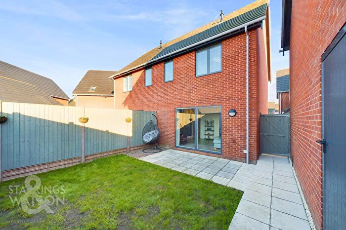 2 Bedroom End Of Terrace House For Sale In Burrage Way, Sprowston, Norwich, NR7