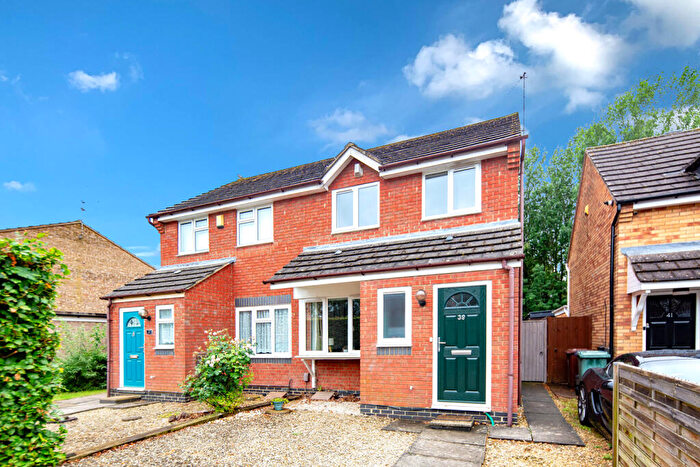 2 Bedroom Semi Detached House For Sale In Lancaster Close, Glory Farm, Bicester, Oxfordshire, OX26