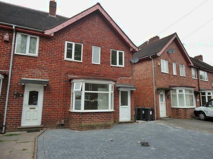 3 Bedroom Terraced House To Rent In Gracemere Crescent, Birmingham, B28