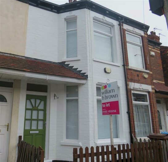 2 Bedroom Terraced House To Rent In Huntingdon Street, Hull, HU4