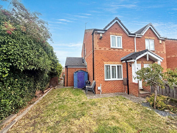 2 Bedroom Semi-Detached House For Sale In Medway Place, Cramlington, Northumberland, NE23