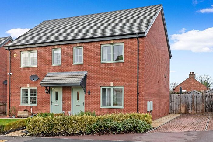 3 Bedroom Semi-Detached House For Sale In Lord Hill Gardens, Ombersley, Droitwich, Worcestershire., WR9
