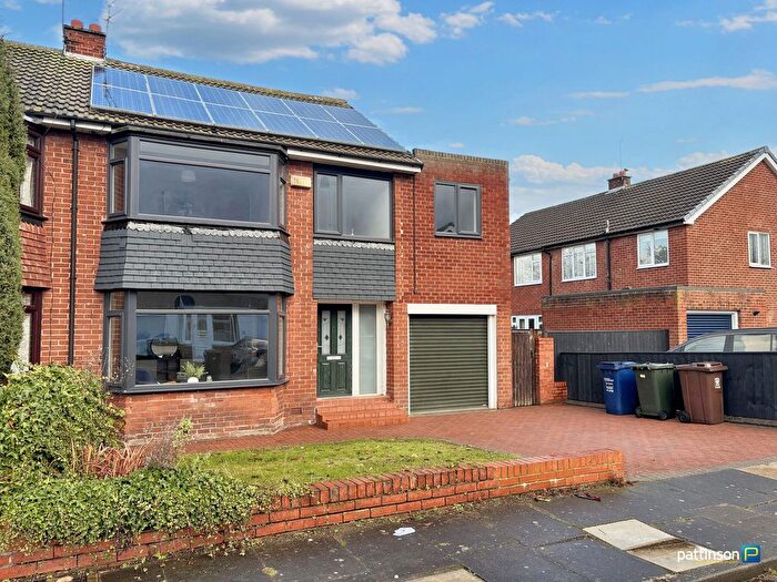 4 Bedroom Semi-Detached House For Sale In Matfen Place, Coxlodge, Newcastle Upon Tyne, NE3