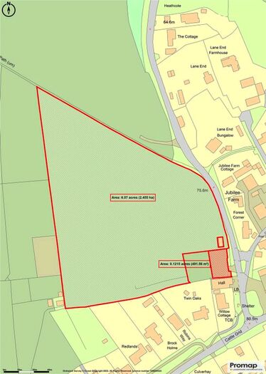 Land For Sale In Woodgreen Road, Godshill, Fordingbridge, Hants, SP6