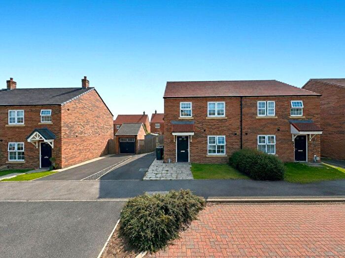 3 Bedroom Semi Detached House For Sale In Geranium Drive, Morpeth, NE61