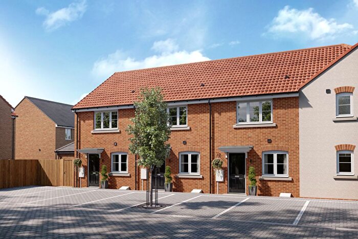 2 Bedroom Semi Detached House For Sale In "The Hardwick" At Barrowby Road, Grantham, NG31
