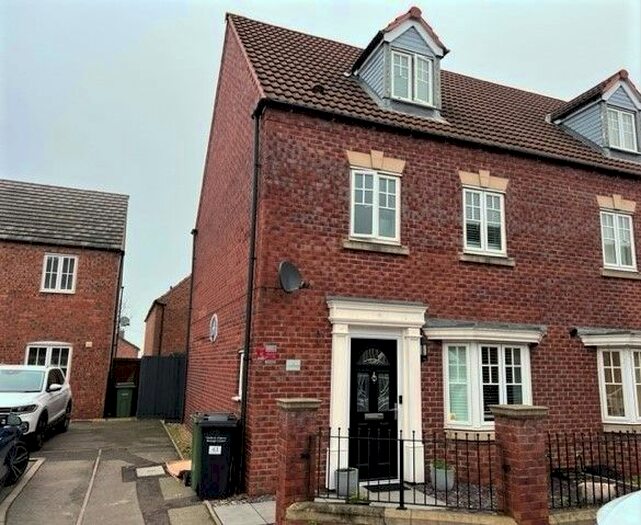 4 Bedroom Semi-Detached House To Rent In Attenborough Close, Wigston, Leicester, LE18