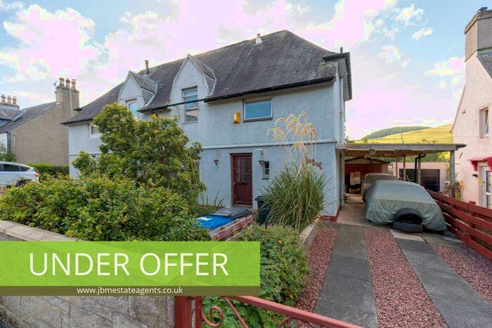 2 Bedroom Semi-Detached House For Sale In Park Avenue, Walkerburn, EH43