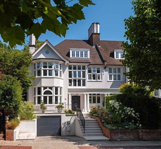 6 Bedroom Detached House For Sale In Rosecroft Avenue, London, NW3