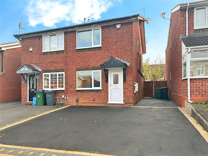 2 Bedroom Semi Detached House To Rent In Cecil Drive, Tividale, Oldbury, West Midlands, B69