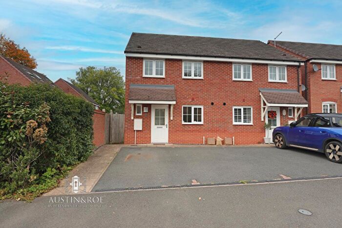 3 Bedroom Semi-Detached House For Sale In Hollingworth Close, Yarnfield, Staffordshire, ST15