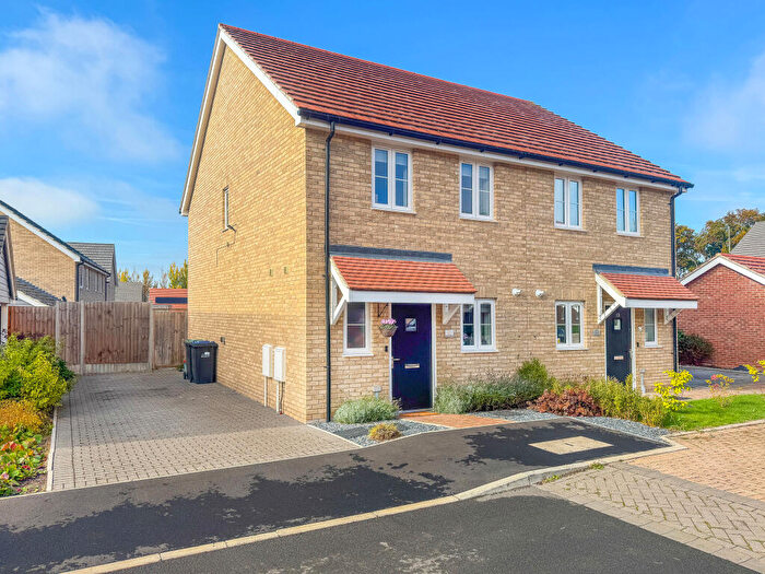 2 Bedroom Semi-Detached House For Sale In Beech Close, Fordham, Ely, Cambridgeshire, CB7