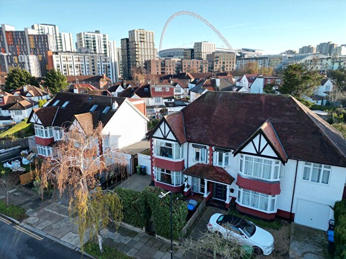 3 Bedroom Semi-Detached House For Sale In Park Chase, Wembley, Middlesex, HA9