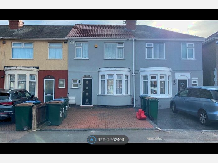 3 Bedroom Terraced House To Rent In Dunster Place, Coventry, CV6