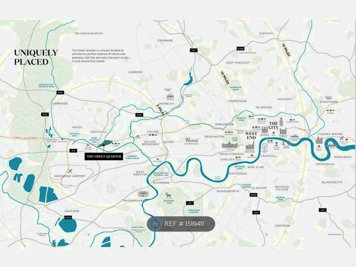 2 Bedroom Flat To Rent In Greenleaf Walk Southall, Southall, UB1