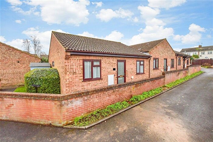 2 Bedroom Terraced Bungalow For Sale In Russet Court, Coxheath, Maidstone, Kent, ME17