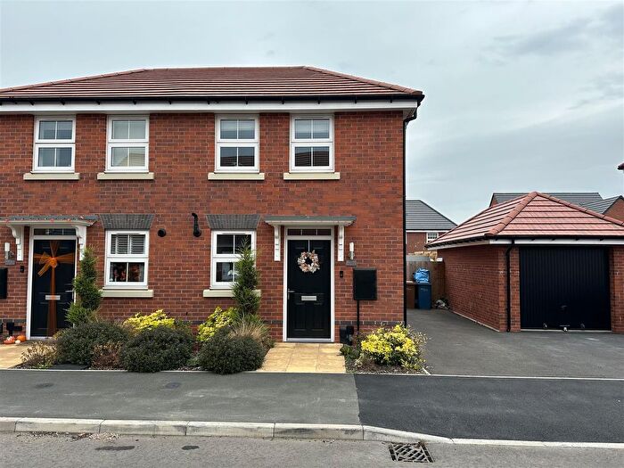 2 Bedroom Semi-detached House For Sale In Mansell Avenue, Fradley, Lichfield, WS13