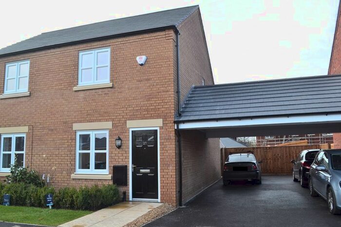2 Bedroom Semi-Detached House To Rent In Patina Way, Swadlincote DE11