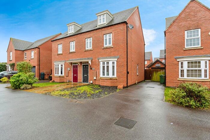 3 Bedroom Semi-Detached House For Sale In Loddington Close, Syston, Leicester, Leicestershire, LE7