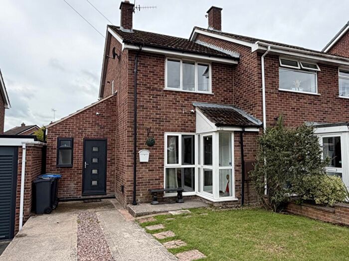 2 Bedroom Semi Detached House For Sale In Cedar Close, Ashbourne, Derbyshire, DE6