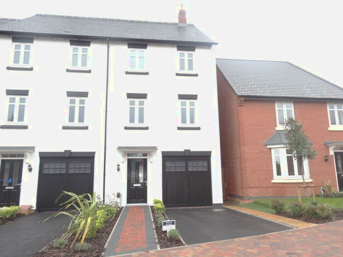 3 Bedroom Town House To Rent In Dunbar Way, Ashby-De-La-Zouch, LE65