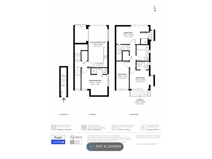 4 Bedroom Maisonette To Rent In Caversham Rd, Kentish Town, NW5