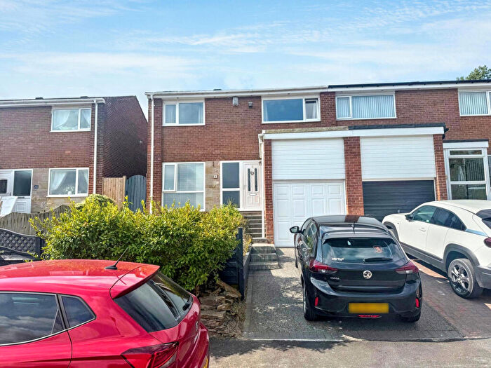 3 Bedroom Semi Detached House For Sale In Meadow Way, Lanchester, Durham, Durham, DH7