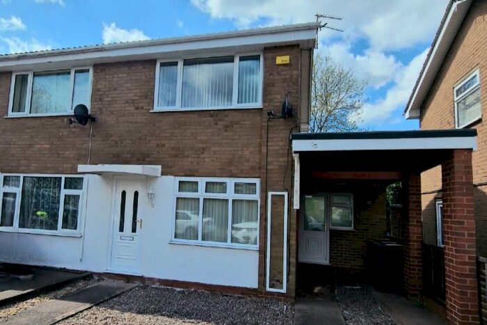 2 Bedroom Semi-Detached House To Rent In Cranwell Green, Wolverhampton, West Midlands, WV5