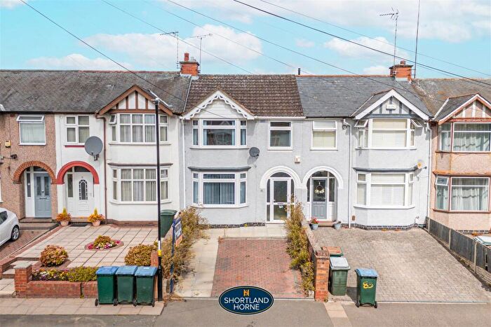 3 Bedroom Terraced House For Sale In Tennyson Road, Poets Corner, Coventry, CV2