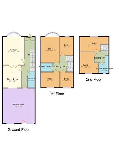 6 Bedroom Detached House To Rent In Perth Road, Ilford, London, IG2