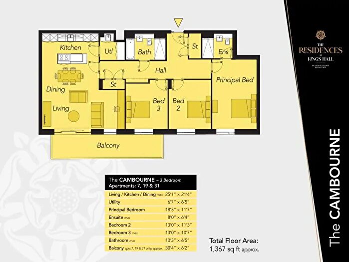 3 Bedroom Apartments For Sale In The Cambourne, The Residences At Kings Hall, Belfast, BT9