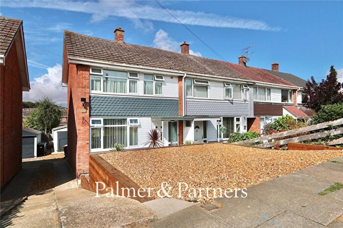 2 Bedroom End Of Terrace House For Sale In Bridgwater Road, Ipswich, Suffolk, IP2