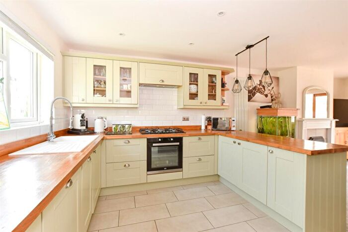 2 Bedroom Semi Detached House For Sale In St. Swithin's Crescent, Bouldnor, Yarmouth, Isle Of Wight, PO41