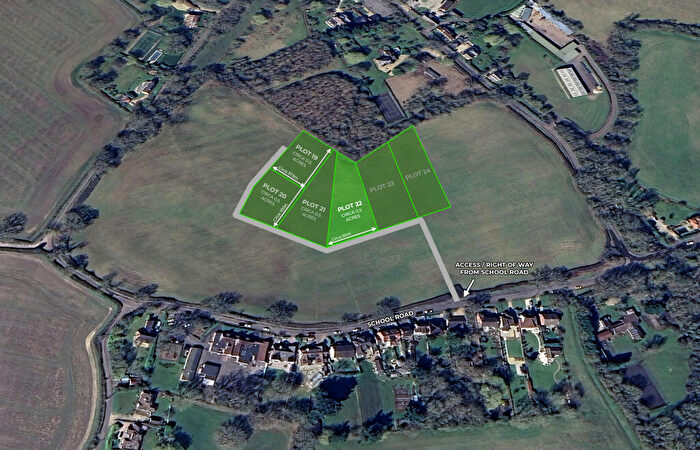 Land For Sale In Plot, School Road, Waltham St. Lawrence, Reading, Berkshire, RG10