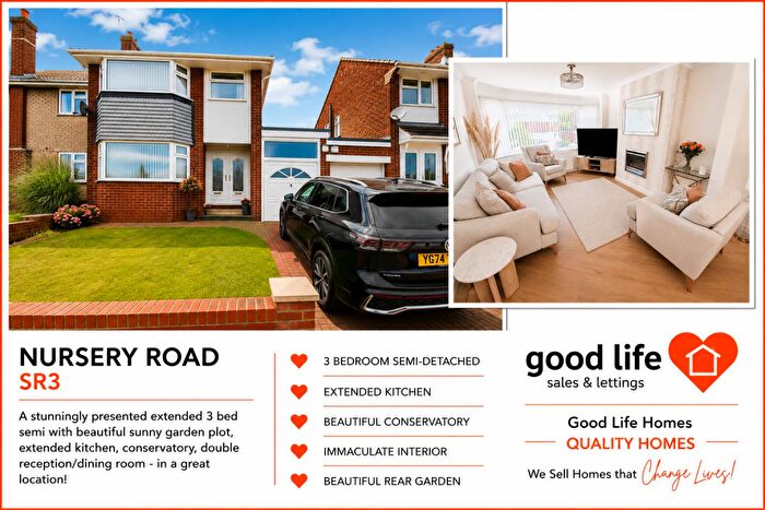 3 Bedroom House For Sale In Nursery Road, Elstob Farm, Sunderland, SR3