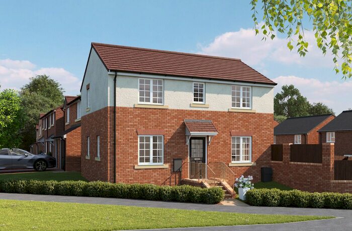 3 Bedroom Detached House For Sale In "The Mountford" At Douglas Crescent, Auckland Park, Bishop Auckland, DL14