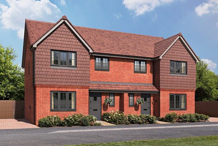 3 Bedroom Semi-Detached House For Sale In "Fennel" At Woodlark Way, Finchampstead, Wokingham, RG40