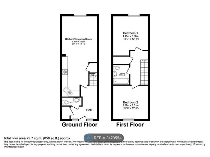 2 Bedroom Flat To Rent In Hopton Road, London, SE18
