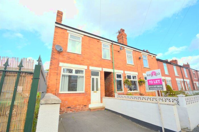 2 Bedroom End Of Terrace House To Rent In Manvers Road, Beighton, Sheffield, S20
